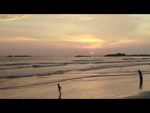 Muzhappilangadu Beach. Sunset..... closer View..