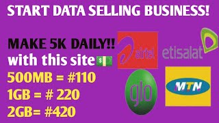 How to start data and airtime selling business and make 4k daily
