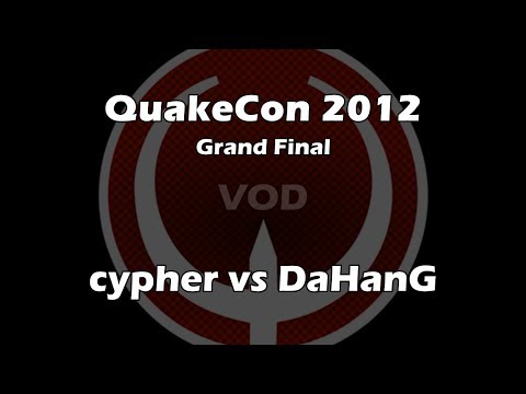 cypher vs DaHanG - QuakeCon 2012 Grand Final (Quake Live VOD)