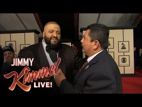 Guillermo at the 58th Annual Grammy Awards