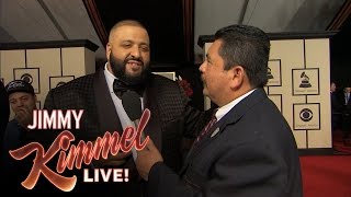 Guillermo at the 58th Annual Grammy Awards