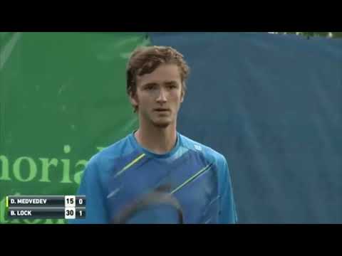 Daniil Medvedev at 17 Years Old 丨Junior Moments