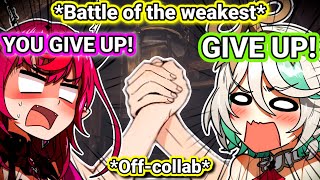 𝗜𝗥𝘆𝗦 𝗮𝗻𝗱 𝗖𝗲𝗰𝗶𝗹𝗶𝗮 𝗔𝗿𝗺 𝗪𝗿𝗲𝘀𝘁𝗹𝗲 𝗱𝘂𝗿𝗶𝗻𝗴 𝘁𝗵𝗲𝗶𝗿 𝗼𝗳𝗳-𝗰𝗼𝗹𝗹𝗮𝗯 𝘁𝗼 𝘀𝗲𝘁𝘁𝗹𝗲 𝘄𝗵𝗼'𝘀 𝘁𝗵𝗲 𝘄𝗲𝗮𝗸𝗲𝘀𝘁 𝗶𝗻 𝗛𝗼𝗹𝗼𝗹𝗶𝘃𝗲 𝗘𝗡