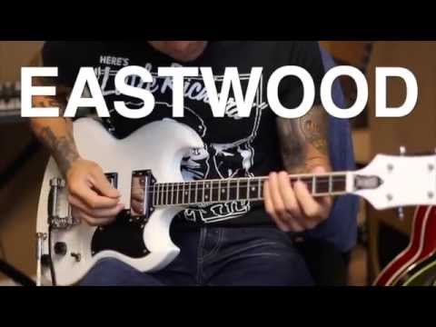 Eastwood Guitars Astrojet Tenor - Cherry - Electric Tenor Guitar - NEW! image 3