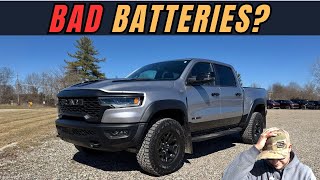 2025 Ram 1500 RHO Hurricane Bad Batteries? Battery Change process | What is the fix?