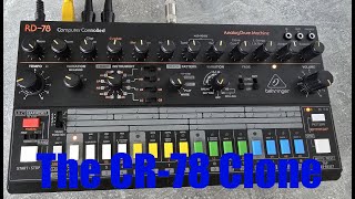 Video thumbnail for First Look at the Behringer RD-78 – A CR-78 Clone in 2025 by Ian Dixon