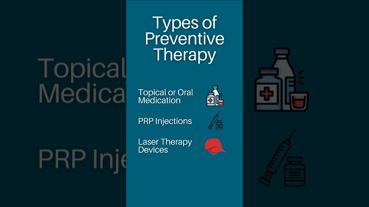Hair Transplants VS Preventive Hair Loss Therapy