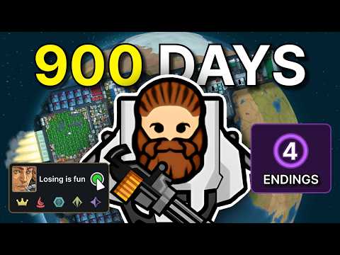 I Survived 900 Days as Cyber Viking in RimWorld (All DLCs, 4 Endings)