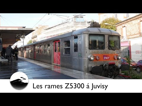 [4K] Les rames Z5300 á Juvisy (RER D)