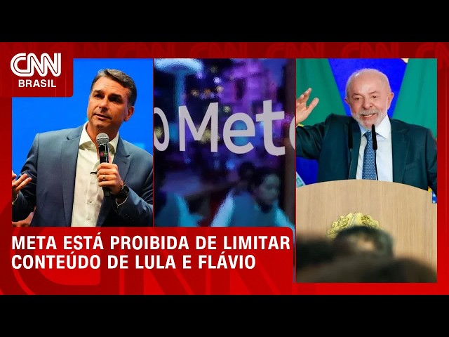TSE proíbe Meta de limitar alcance de conteúdo político de Flávio e Lula | CNN NOVO DIA