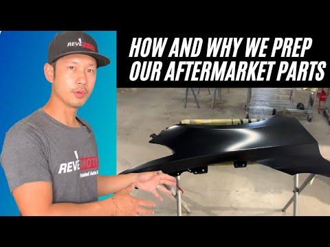 How and Why we prep aftermarket parts | ReveMoto Painted Parts Process
