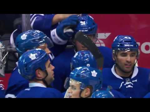 Jake Gardiner Overtime Goal Assisted by Mitch Marner! 12/17/2016 (Penguins vs Maple Leafs)