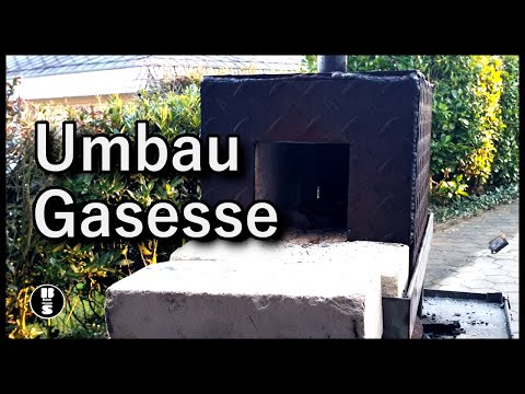 Gasesse aufbau /umbauen nach 8 Monaten |Wie man eine Gasesse bauen kann|