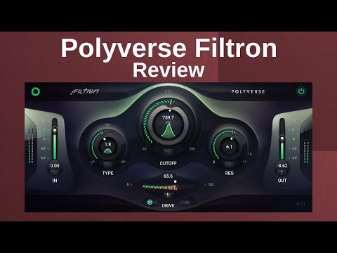 Polyverse Filtron - Free Filter Plugin