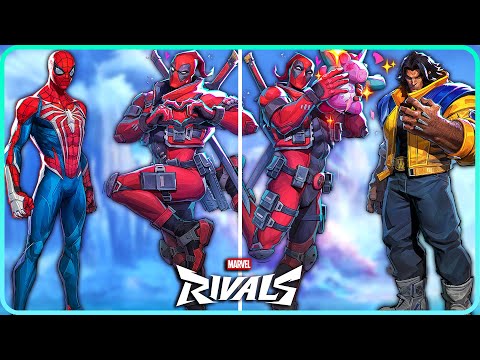 All Deadpool Unique Interactions & Hero Specific Eliminations Marvel Rivals