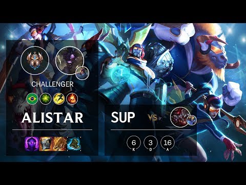 Alistar Support vs Shaco - BR Challenger Patch 10.8