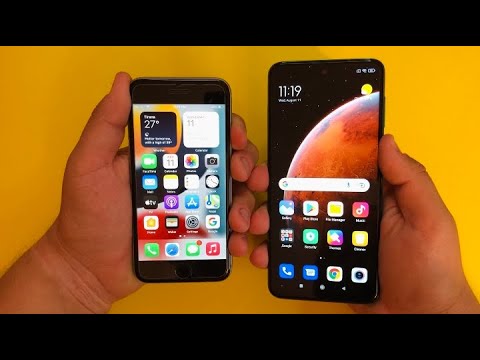 iPhone 6s vs Xiaomi Redmi Note 9s in 2021