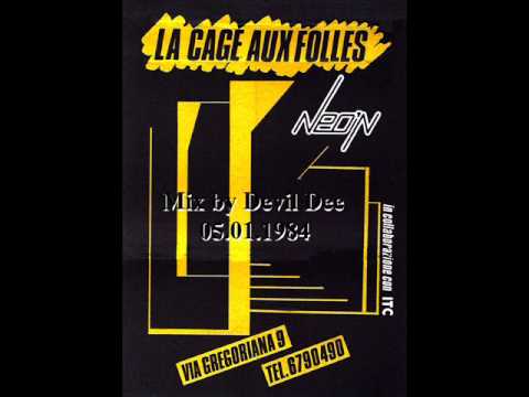 LA CAGE AUX FOLLES Roma 05 01 1984 Mix by Devil Dee