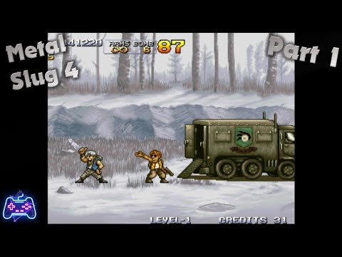 Metal Slug 4 (Xbox Series X) (Gameplay Walkthrough - Part 1) General Morden's New Ally
