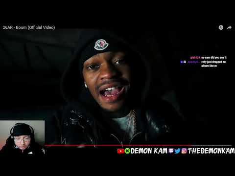 Demon Kam Reacts to 26AR - Boom (Official Video)