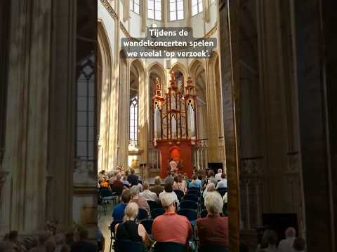 “Een toekomst vol van hoop” vanuit de Bovenkerk #wandelconcert #marcodentoom #shorts #orgel #organ
