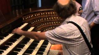 Domenico Severin improvising on a fantastic Cavaille Coll Organ in Paris