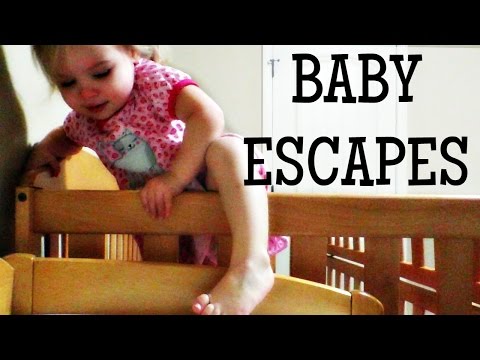 Baby Escapes Crib