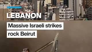 Israel launches heaviest air strikes on Lebanon amid fragile US-Iran ceasefire