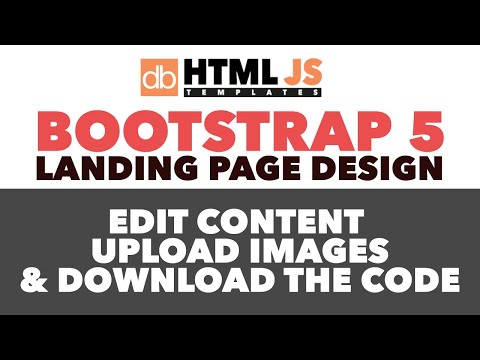 Visual  Website Template Editor (Bootstrap 5)