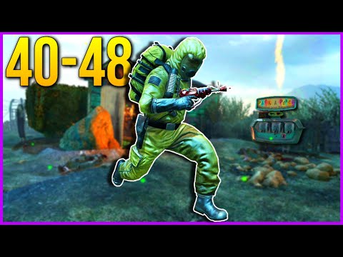 🔴 NUKETOWN ZOMBIES 4 PLAYER WORLD RECORD! (ROUNDS 40-48)