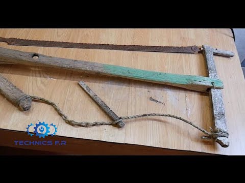 Old Saw Restoration + Reconstruction - Rusty and Broken