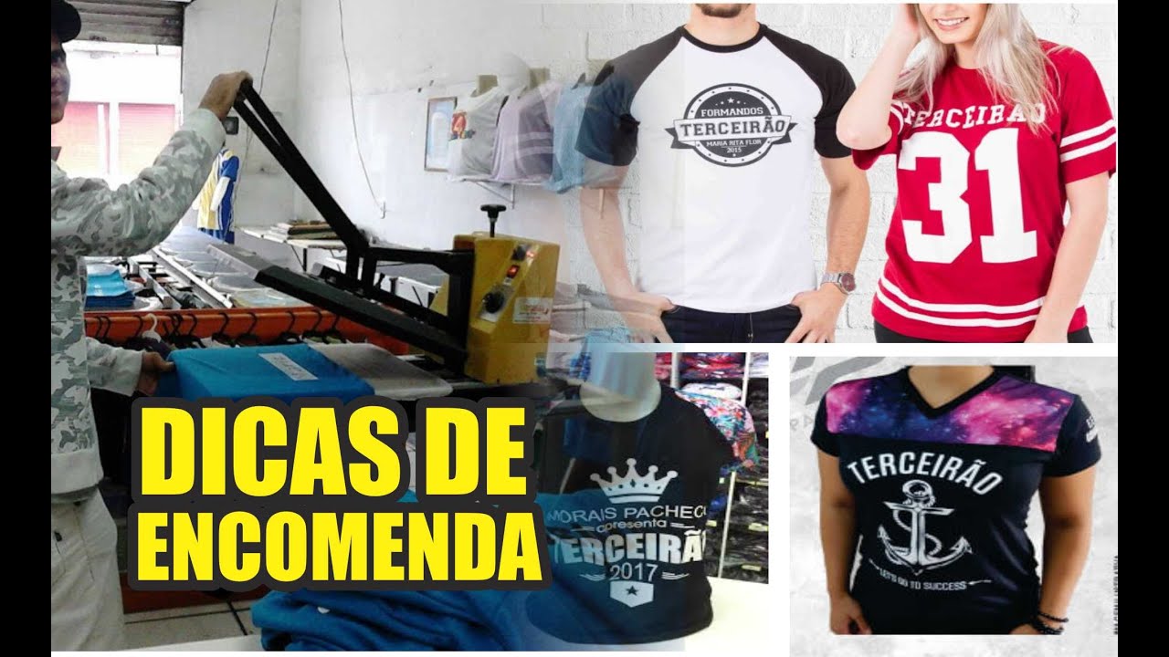 Como ECOMENDAR CAMISETAS personalizadas DE FORMANDOS   GRUPOS TERCEIRÃO NONO ANO