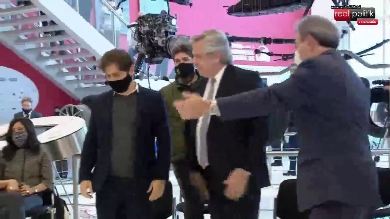 Toyota reinicia sus actividades en la planta de Zárate: Alberto Fernández recorre la empresa