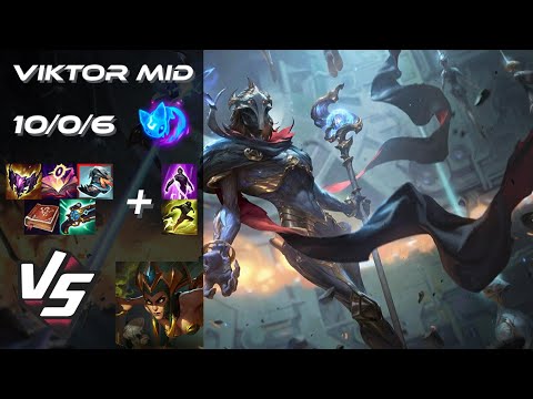 MID Viktor vs Cassiopeia - EU Grandmaster Patch 25.S1.3