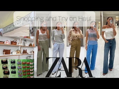 HUGE   ZARA Sales  ** | Try On HAUL | ** Longchamp bags comparison