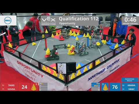 2018 VRC-MS Oppo Q112 - 7069D 32545A vs 68689A 5868C - 76 to 75