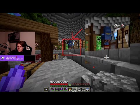 nooreax der Schlawiner bringt Clym nen Creeper vorbei - Minecraft Stone Attack