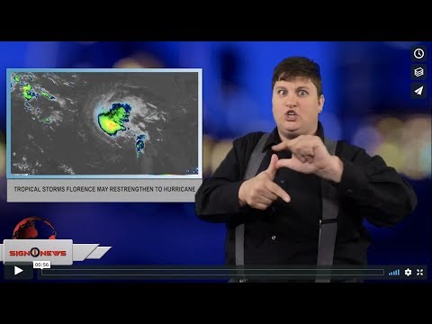 Tropical storms Florence may restrengthen to hurricane (ASL - 9.8.18)