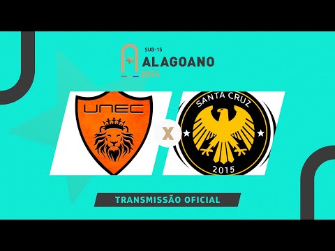 UNEC x Santa Cruz - ALAGOANO SUB 15 - 9ª RODADA