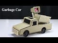 Garbage Car How To Make A Garbage Car With Cardboard At Home DIY Garbage Car