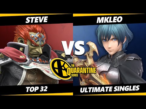 The Quarantine Series Top 32 - Steve (Ganondorf) Vs. MKLeo (Byleth) Smash Ultimate - SSBU