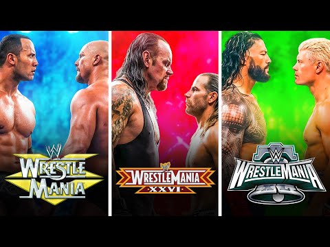 The BEST Match From EVERY WWE WrestleMania