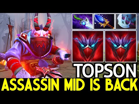 TOPSON [Riki] Bring Assassin Mid is Back Aggressive Player Dota 2
