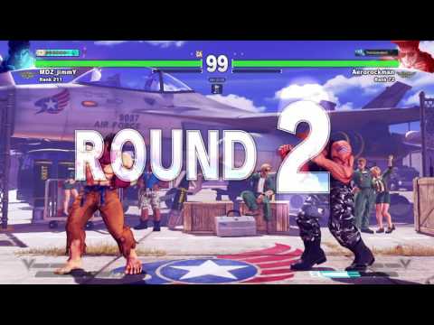 SFV - MDZ_JimmY (Ryu) Vs Aerorockman (Guile) #2