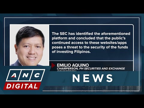 SEC eyes removal of Binance from Google, Apple app marketplaces in PH ANC