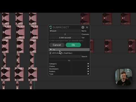 nvk_SUBPROJECT - Instant Subprojects in Reaper