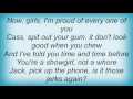 Stan Ridgway - Can't Stop The Show Lyrics
