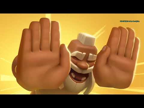 clash royale new monk animation and gameplay trailer (720p)
