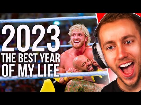 MINIMINTER REACTS TO LOGAN PAUL - WHY 2023 WAS THE BEST YEAR OF MY LIFE
