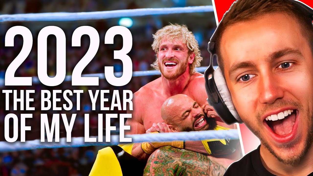 MINIMINTER REACTS TO LOGAN PAUL - WHY 2023 WAS THE BEST YEAR OF MY LIFE